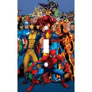  X Men Marvel Heroes Decorative Light Switch Cover Plate 