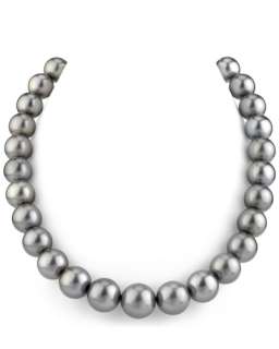   silver tahitian pearl necklace aaaa quality sku 1114 tssp rasil price