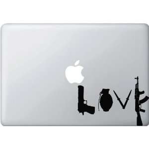  Love Guns   Macbook or Laptop Decal