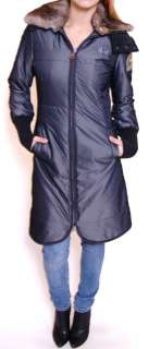 NWT $1155 LA MARTINA Coat Fur Collar Jacket s. IT 42  US 8  
