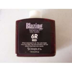  SCRUPLES BLAZING HIGHLIGHTS HAIR COLOR   6R   RED: Beauty