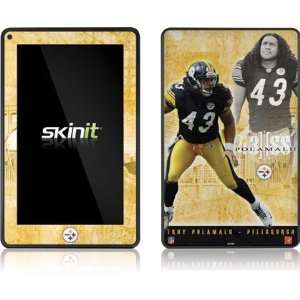   Player Action Shot   Troy Polamalu Vinyl Skin for  Kindle Fire