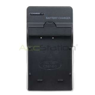 Battery charger with foldable AC plug DC Cigarette lighter adapter 