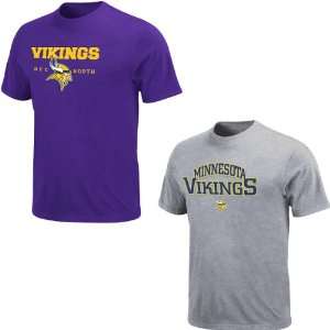 NFL Minnesota Vikings Big & Tall Short Sleeve T Shirt 