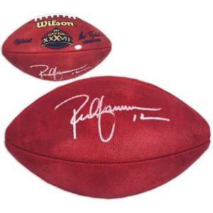   Rich Gannon Autographed Super Bowl XXXVII Football: Sports & Outdoors