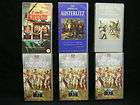 VHS lot 6 tapes Austerlitz Napoleon Boer English Wars