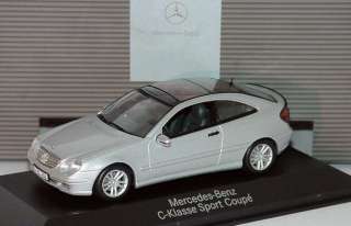 43 Mercedes C Klasse Sport Coupé brillantsilber PROMO  