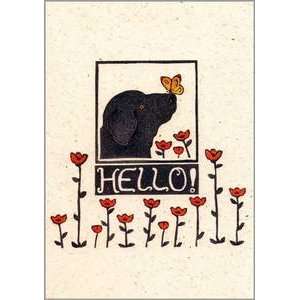  Friendship & Thinking of You Greeting Card   Hello Dog 