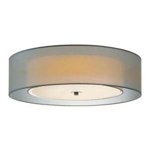  Sonneman 6014.13F Puri Satin Nickel Flush Mount