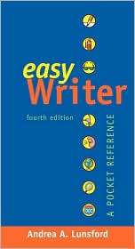 EasyWriter A Pocket Reference, (0312554257), Andrea A. Lunsford 