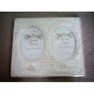 Now and Forever Fine Bone China Dual Picture Frame    Wedding Day and 