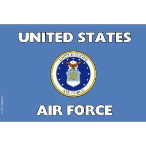 Air Force Small Vehicle Bumper Sticker