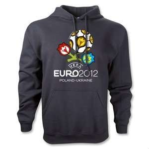  365 Inc UEFA Euro 2012 Official Chest Logo Hoody Sports 