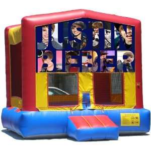 Justin Bieber Bounce House Inflatable Jumper Art Panel Theme Banner 