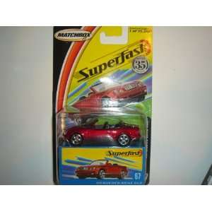    2004 Matchbox Superfast Mercedes Benz CLK Red #67: Toys & Games