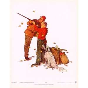  Careful Aim by Norman Rockwell 18x23: Home & Kitchen