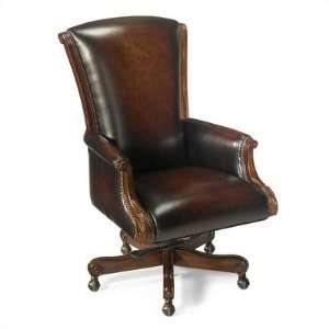  Vincenzo Leather Executive Swivel Tilt Chair: Office 