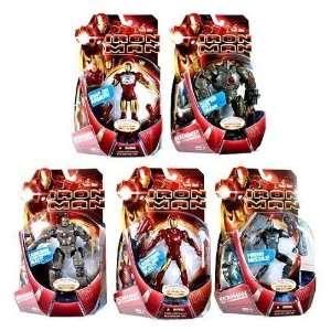  Iron Man Movie Series 2 Action Figures Case of 10 Toys 