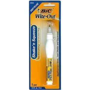  BIC Wite Out Shake N Squeeze Pen (6 Pack)