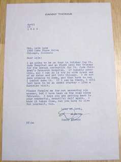 Original letter dated April 23rd, 1969 sent to Mrs. Lyle Lyon 