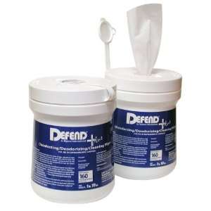  DEFEND + PLUS Disinfecting/Deodorizing/Cleaning Wipes 
