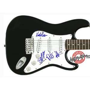  THE BANGLES Autographed Guitar with Signed COA Everything 