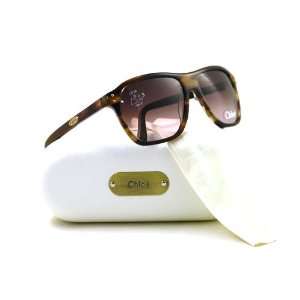  Chloe 2184 Horn Brown Gradient Lens Sunglasses Everything 