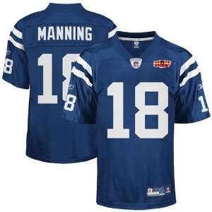 Peyton Manning Colts Super Bowl XLIV Replica Youth Jersey:  