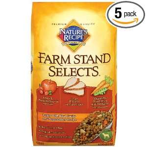   with Turkey, Fruits, and Vegetables Dry Dog Food, 4 Pound (Pack of 5
