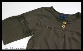   excellent pre owned for sale is this truffle brown 3 4 sleeve cardigan