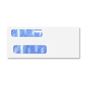   Security Lined Double Window Envelope   8 5/8 x 3 7/8 