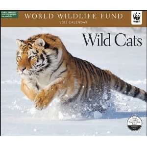  Wild Cats WWF 2012 Deluxe Wall Calendar