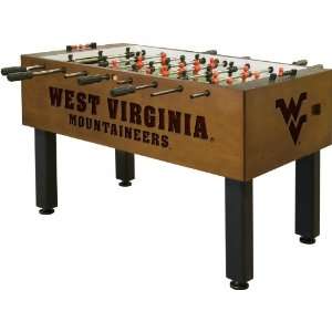  West Virginia University Logo Foosball Table: Sports 