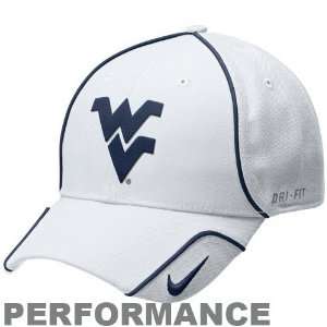  Nike West Virginia Mountaineers White Coaches Performance 