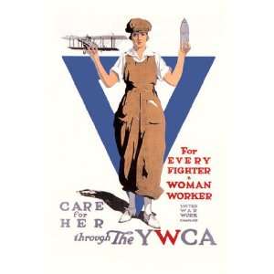  United War Work Campaign 12x18 Giclee on canvas