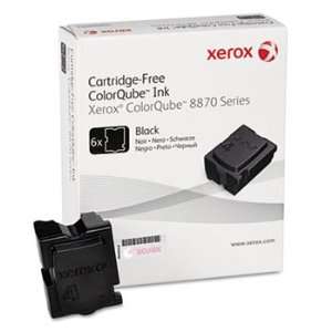  XEROX COLORQUBE 8870 INK BLACK (6 PAK): Electronics