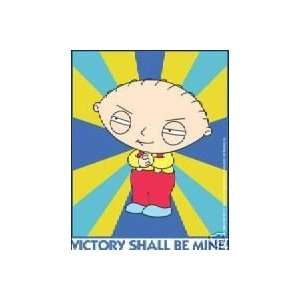  Stewie Victory shall be mine STICKER Family Guy 
