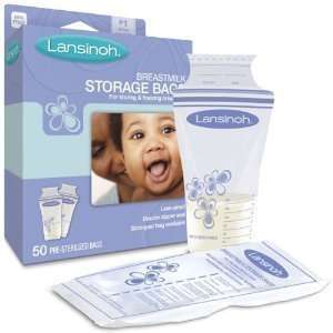  Lansinoh Breast Milk Storage Bag 50s   Pack of 3 Baby