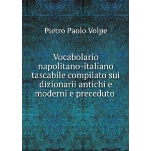 Vocabolario napolitano italiano tascabile compilato sui 
