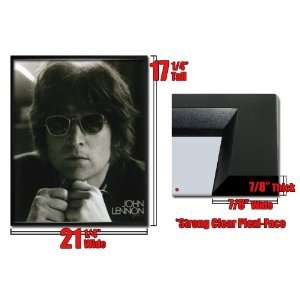  Framed John Lennon Poster Legend The Beatles FrSx0026 