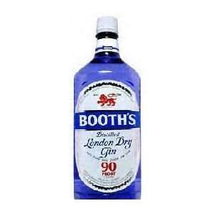  Booths Gin London Dry 90@ 1.75L Grocery & Gourmet Food