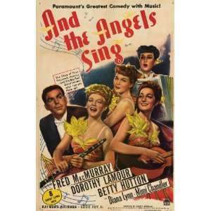  And the Angels Sing Movie Poster (11 x 17 Inches   28cm x 