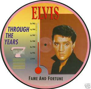 ELVIS PRESLEY Through the Years Vol. 7 LP PIC DISC  