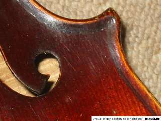   Czech violin cremona Luby 1961, nice 1part back; full blocked  