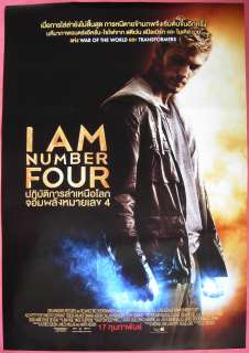 Am Number Four (2011) Thai Movie Poster  