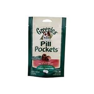  3 PACK PILL POCKET TABLET, Color BEEF; Size 3.2 OUNCE 