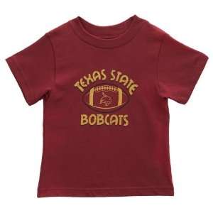    Texas State University Team Football T shirt: Sports & Outdoors