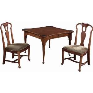 Old Bloomfield Gaming Table by Turning House   Tobacco Brown Finish 