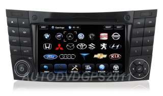   GPS navigation for Benz Mercedes E class W211 2002 2008 + Maps  