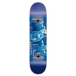  World Industries Willy Blue Logo Complete Skateboard   7.4 